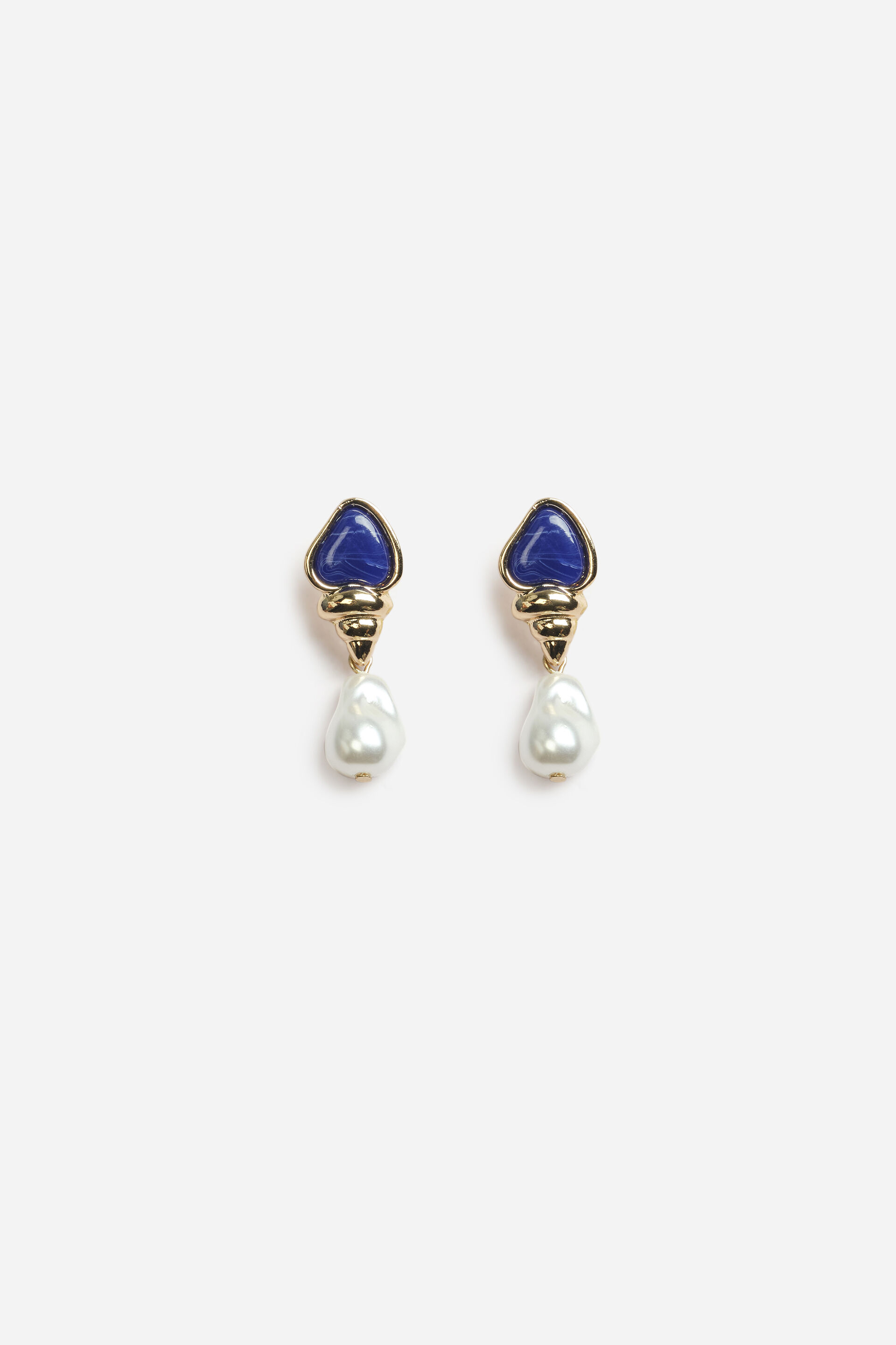 Deep Blue Stone Pearl Drops, , image 1